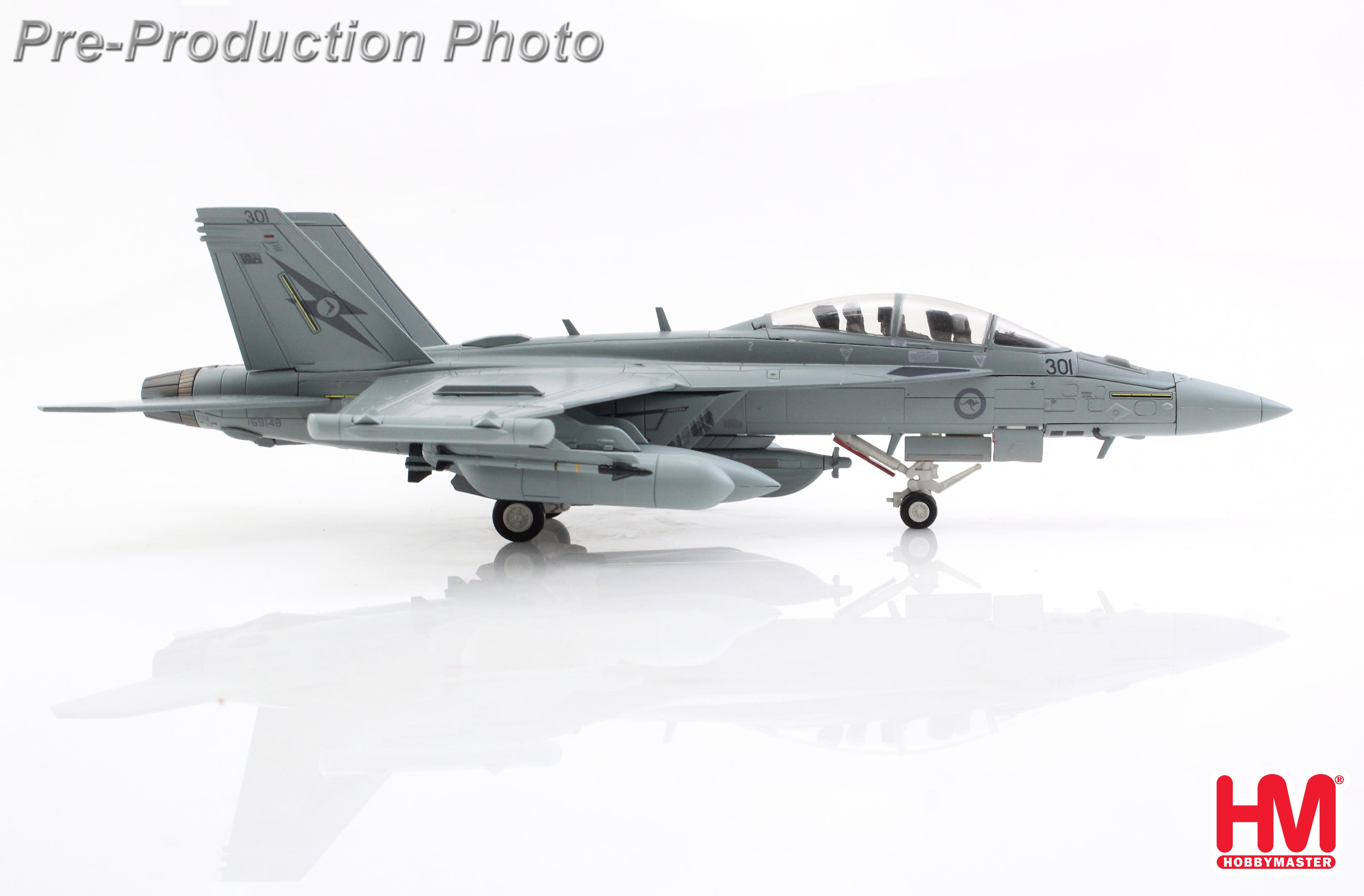 EA-18G Growler A46-301, 6th Sqn., RAAF, 2025 (w/2 x AIM-9 & 2 x NGJ)